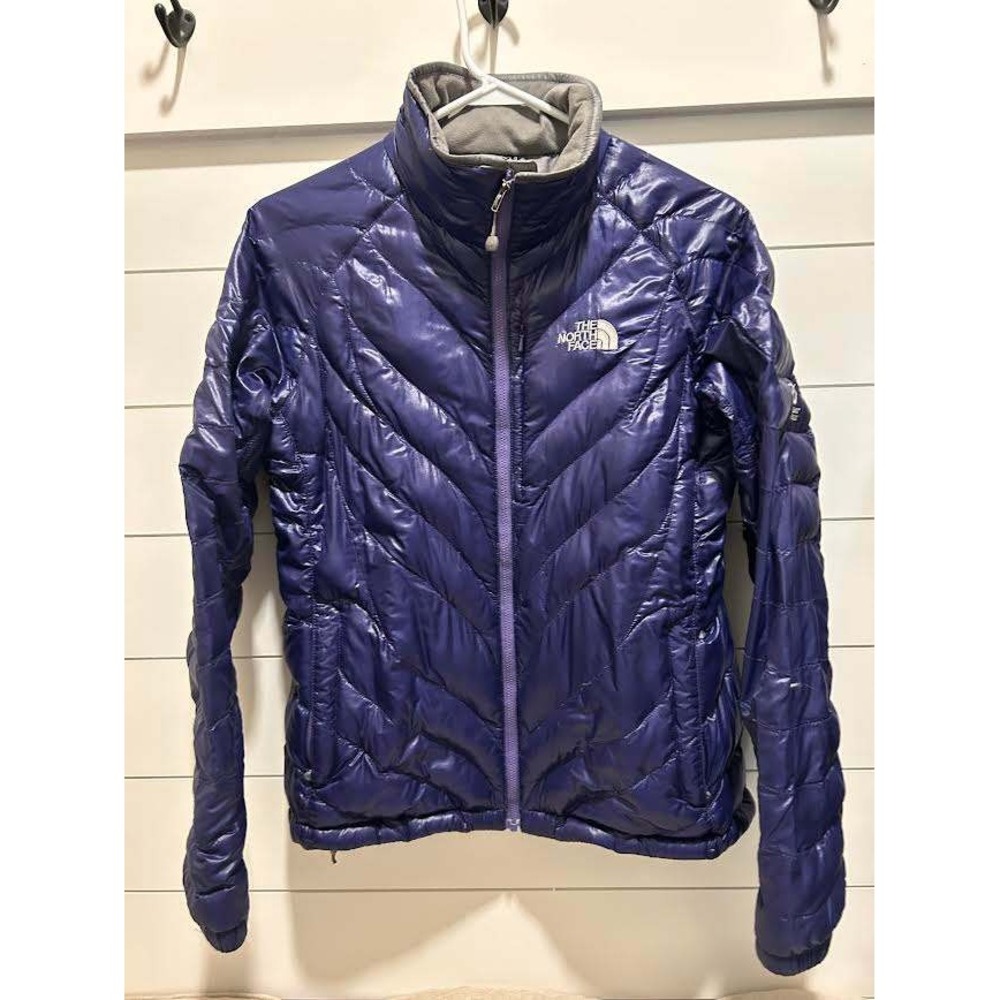 The North Face Flight Series 900 Down Puffer Jacket Purple Womens Medium